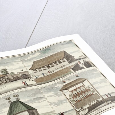 Dutch buildings in Ambon by Anonymous