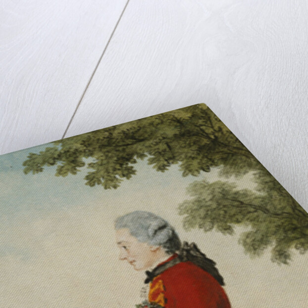 The Baron de Talleyrand, in a Landscape by Louis de Carmontelle