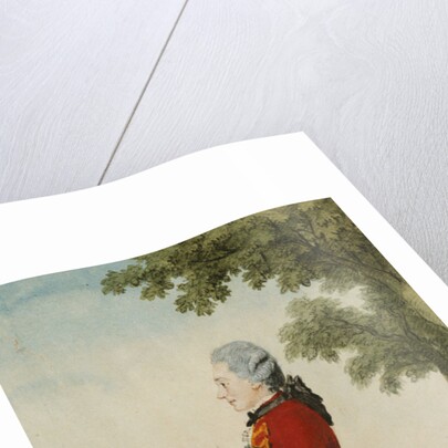 The Baron de Talleyrand, in a Landscape by Louis de Carmontelle