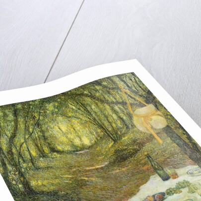 Le Gouter sous Bois, Gerberoy by Henri Le Sidaner