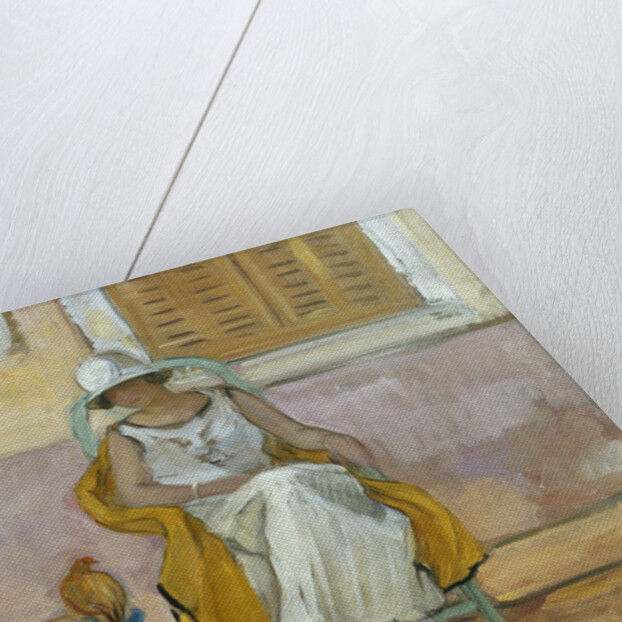 Woman in a White Dress by Henri Lebasque