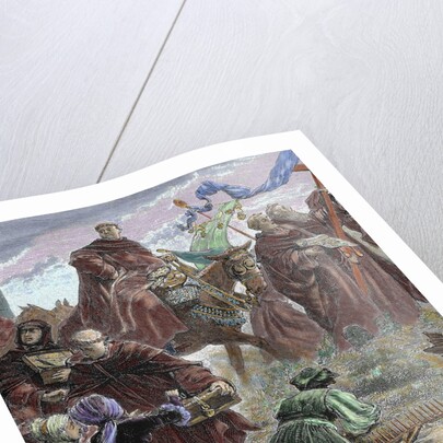 Martin Luther (1483-1546). Sale of indulgences in Germany in opposition to the doctrine preached by by Anonymous