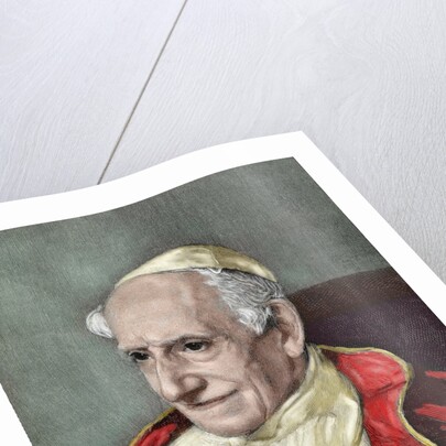 Leo XIII (1810-1903). Italian Pope (1878-1903), by Anonymous