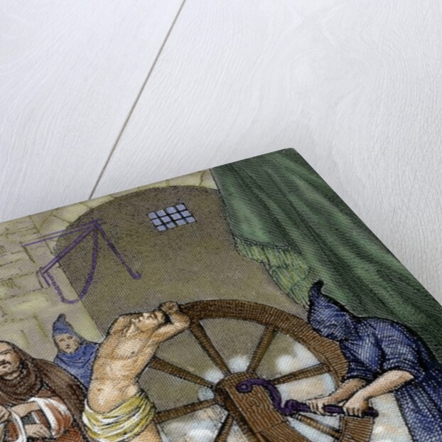 Inquisition. Instrument of torture. Wheel of Fortune by Anonymous