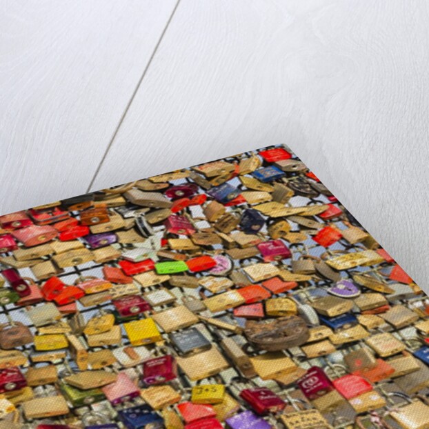 Love padlocks by Anonymous