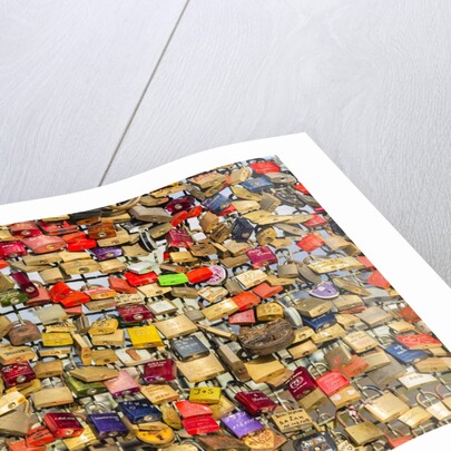 Love padlocks by Anonymous