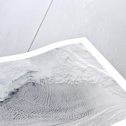 Cloud Streets in the Bering Sea by Anonymous