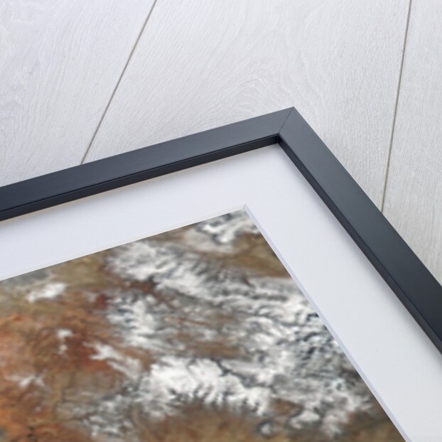 Satellite view of the Grand Canyon by Anonymous