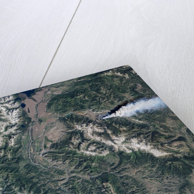 Red Rock Fire, Wyoming by Anonymous