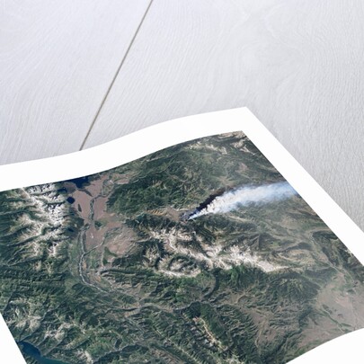 Red Rock Fire, Wyoming by Anonymous