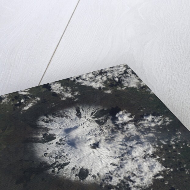 Satellite View of Mount Etna by Anonymous