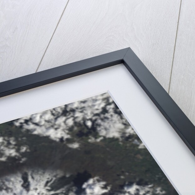 Satellite View of Mount Etna by Anonymous