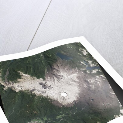 Puyehue-CordÃ³n Caulle Volcano with recent obsidian lava flow by Anonymous