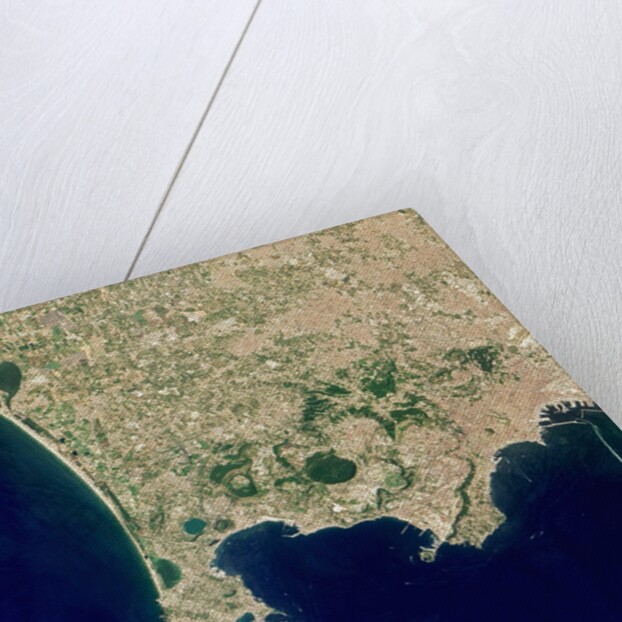 Naples and the Campi Flegrei Volcanic Region by Anonymous