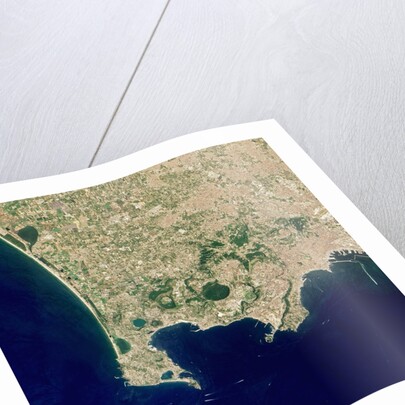 Naples and the Campi Flegrei Volcanic Region by Anonymous
