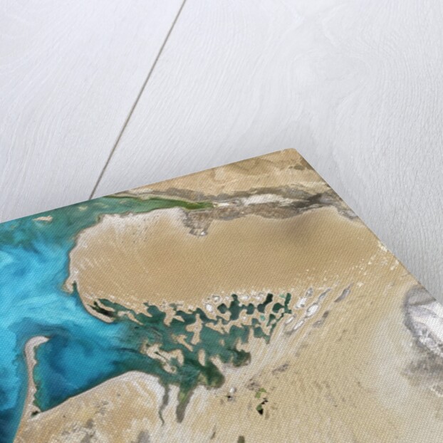Dardzha Peninsula in the Caspian Sea, Turkemnistan by Anonymous