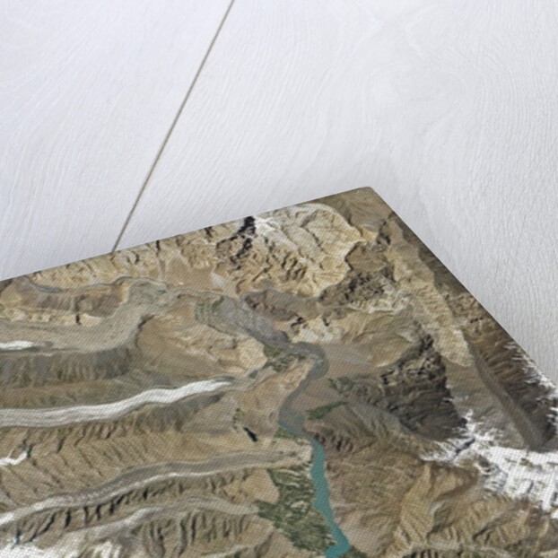 Hunza Valley Landslide Lake, Pakistan by Anonymous