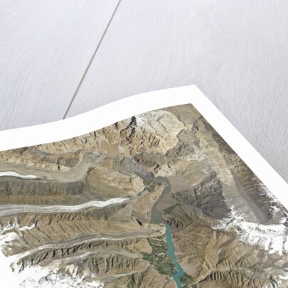 Hunza Valley Landslide Lake, Pakistan by Anonymous