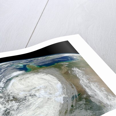 Satellite View of Hurricane Sandy by Anonymous