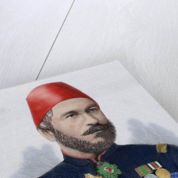 Muhammad Ali Pasha (b. 1829). General in chief of the Turkish army in Bulgaria by Anonymous