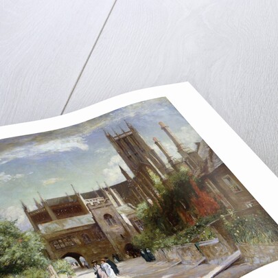 The Vicars' Close, Wells Cathedral by Sir David Murray