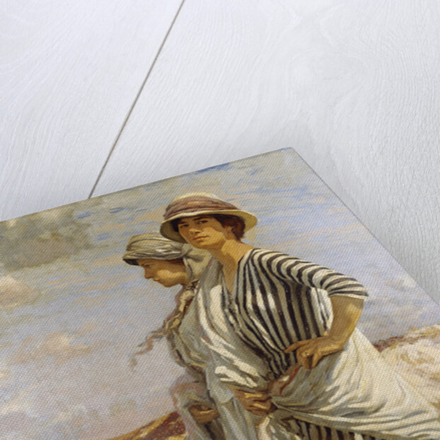 Mrs Talmage and a Friend by Algernon Talmage