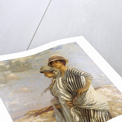 Mrs Talmage and a Friend by Algernon Talmage