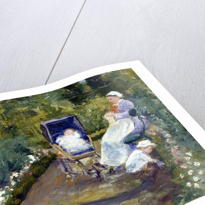 Children in a Garden (The Nurse) by Mary Cassatt
