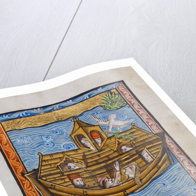 Manuscript illumination of Noah's Ark by Anonymous