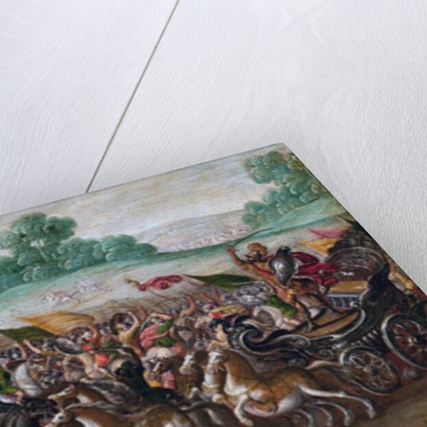 The Burning of Jerusalem by Nebuchadnezzar's Army by Juan de la Corte