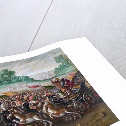 The Burning of Jerusalem by Nebuchadnezzar's Army by Juan de la Corte