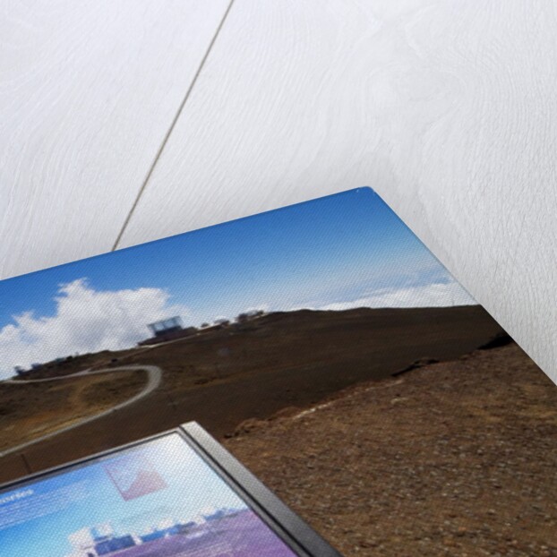 Observatories on top of Haleakeala, Maui, Hawaii by Anonymous