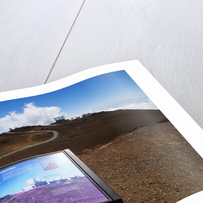 Observatories on top of Haleakeala, Maui, Hawaii by Anonymous