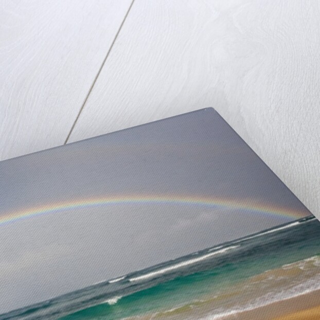 Rainbow at Baldwin Beach, Maui, Hawaii by Anonymous
