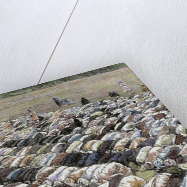 Buckre-Ede festival or Baqr-I-Id (Cow Festival). Moslems praying by Anonymous