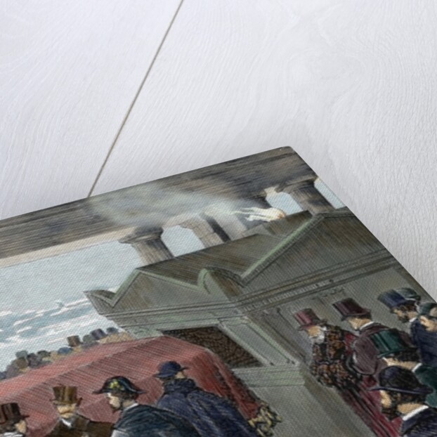 Cremation of Albert Keller by Anonymous