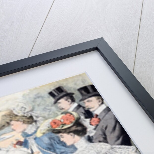 Living Chess Board at Jay Gould Lakewood Estate New Jersey US (July 1904) by Anonymous