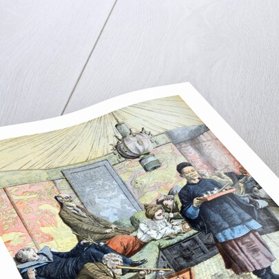 Opium Den France (June 1903) by Anonymous