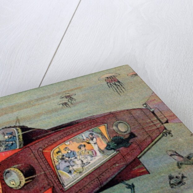 Futurist Personal Submarine as Portrayed in 1912 by Anonymous