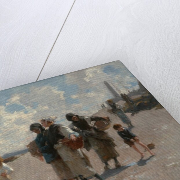 Fishing for Oysters at Cancale by John Singer Sargent