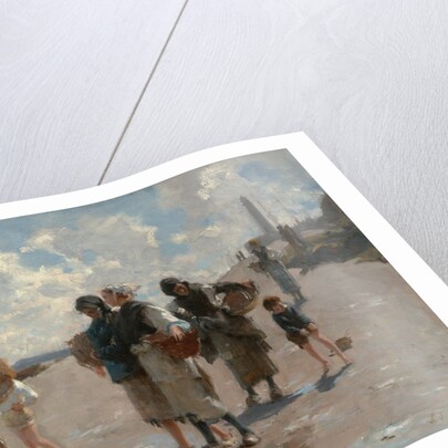 Fishing for Oysters at Cancale by John Singer Sargent