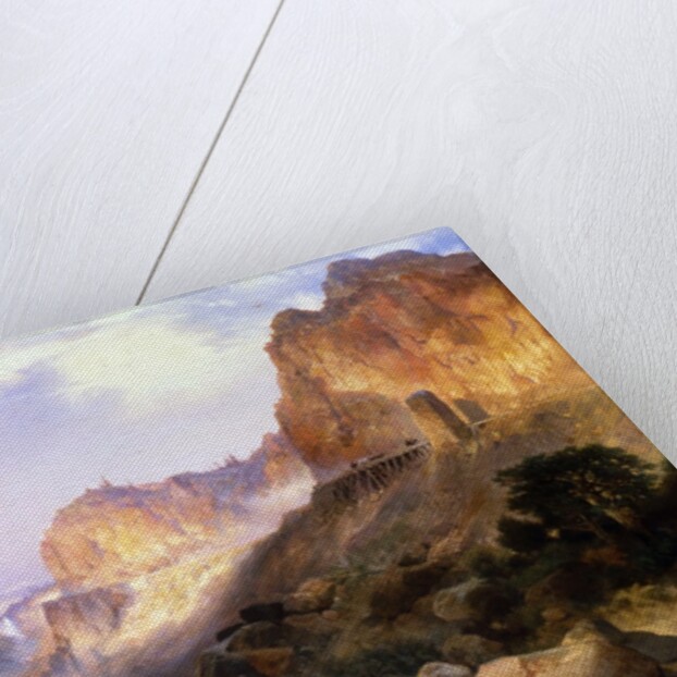 Golden Gate, Yellowstone National Park by Thomas Moran