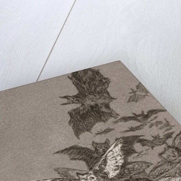 The sleep of reason produces monsters (No. 43), from Los Caprichos by Francisco Goya