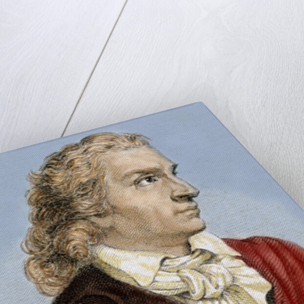 Schiller, Johann Christoph Friedrich von (1759-1805). German poet, philosopher, historian, and playw by Anonymous