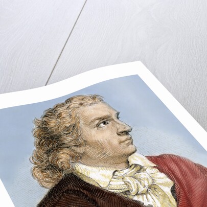 Schiller, Johann Christoph Friedrich von (1759-1805). German poet, philosopher, historian, and playw by Anonymous