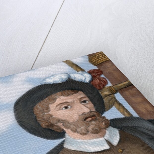 Juan Sebastian Elcano (1476-1526). Spanish explorer by Anonymous