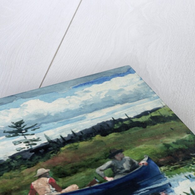 The Blue Boat by Winslow Homer