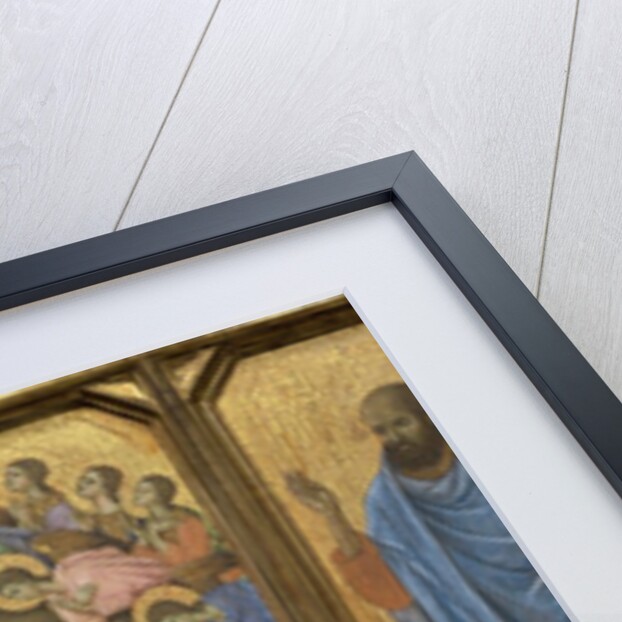 Nativity with the Prophets Isaiah and Ezekiel by Duccio di Buoninsegna