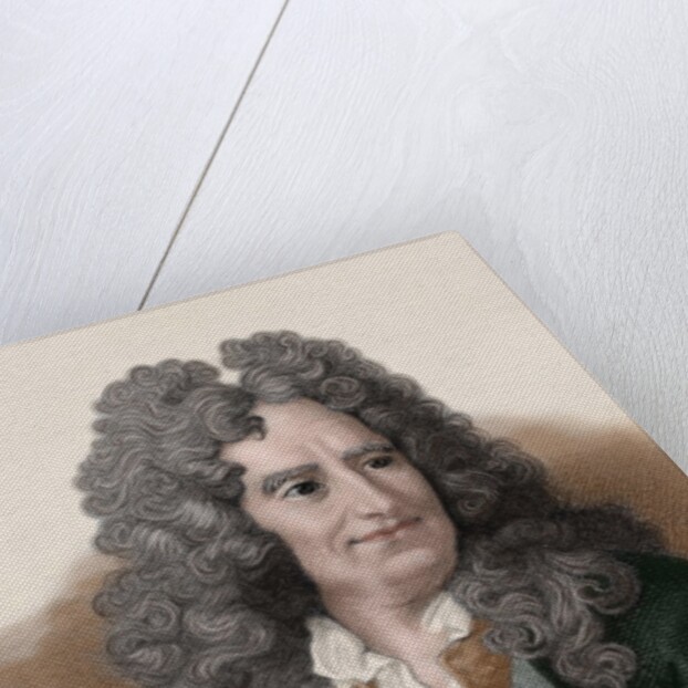 Nicolas Boileau-Despreaux (1636-1711). French poet. Engraving by Anonymous