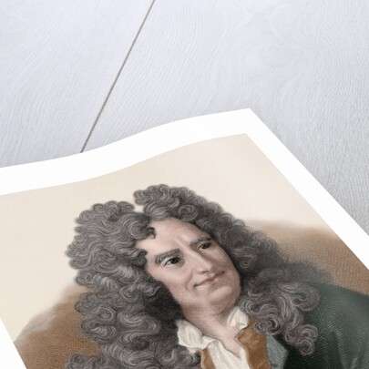 Nicolas Boileau-Despreaux (1636-1711). French poet. Engraving by Anonymous